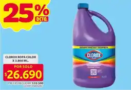Ara Clorox ropa color oferta
