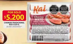 Ara Kai chorizo mixto oferta