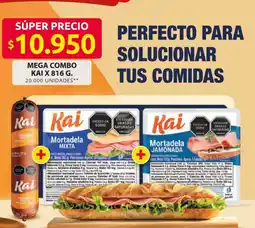 Ara Kai mortadela mixta mortadela jamonada oferta