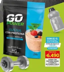 Ara Go Power avena con proteína sabor a vainilla oferta