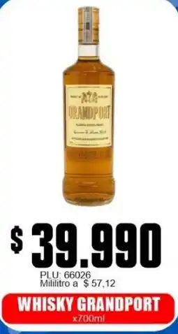 Mercapava Whisky Grandport oferta