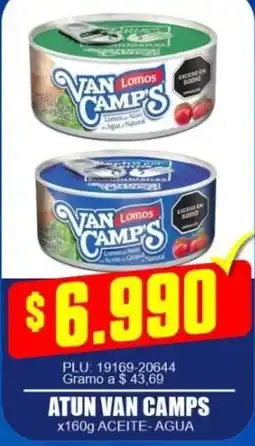 Mercapava Atun van camps oferta