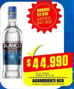 Mercapava Blanco del valle fiesta oferta