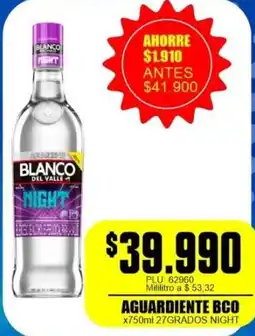 Mercapava Blanco del Valle night oferta