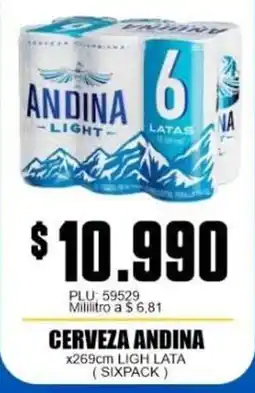 Mercapava Cerveza Andina Light oferta