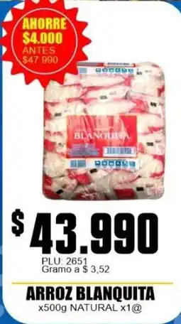Mercapava Arroz blanquita oferta