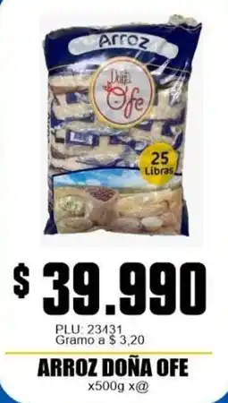 Mercapava Arroz Doña Ofe oferta