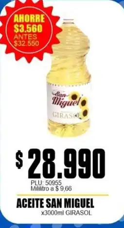 Mercapava Aceite San Miguel oferta