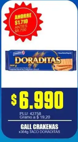 Mercapava Gall Crakenas Taco Doraditas oferta