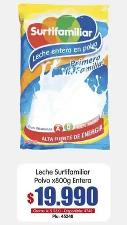 Surtifamiliar Leche Surtifamiliar oferta