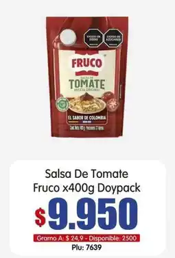 Surtifamiliar Fruco salsa de tomate oferta