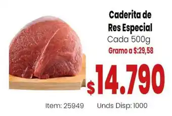 Caderita de Res Especial