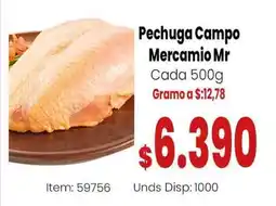 MercaTodo Pechuga Campo Mercamio Mr oferta