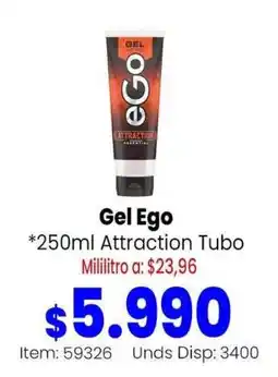 MercaTodo Gel Ego oferta