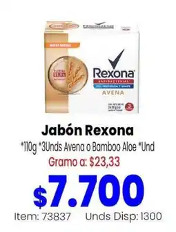 MercaTodo Jabón Rexona oferta
