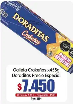 Surtifamiliar Doraditas Galleta Crakeñas oferta
