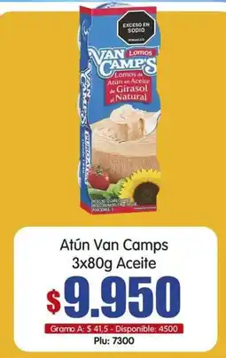 Surtifamiliar Atún Van Camps oferta