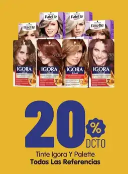 Surtifamiliar Tinte Igora Y Palette oferta