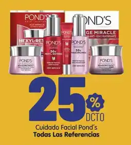 Surtifamiliar Pond's Cuidado Facial oferta