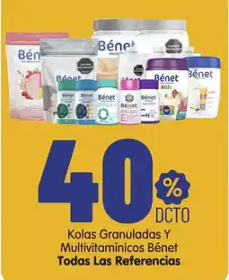 Surtifamiliar Kolas Granuladas Y Multivitamínicos Bénét oferta