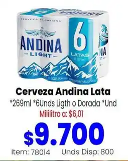 MercaTodo Andina Light oferta