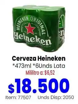 MercaTodo Cerveza Heineken oferta