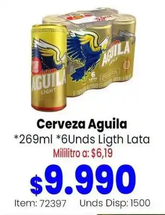 MercaTodo Cerveza Aguila oferta