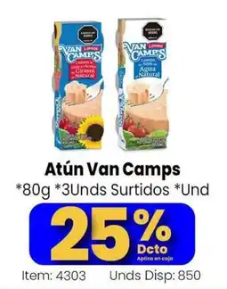 MercaTodo Atún Van Camps oferta