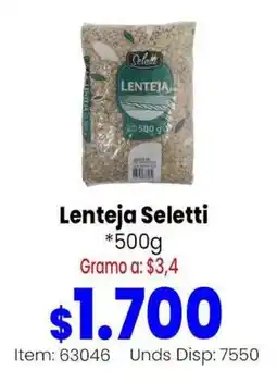 MercaTodo Lenteja Seletti oferta