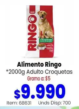 MercaTodo Ringo alimento adulto croquetas oferta