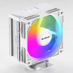 Falabella Coolleo Disipador Cpu Argb Digital Monitor Térmico Amd Intel blanco oferta