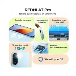 Falabella Celular Redmi A7 PRO 4G 128GB 4RAM Azul oferta