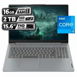 Falabella PORTÁTIL IDEAPAD SLIM 3 15IRU8 - INTEL CORE I3 -1315U - 8GB RAM - 2TB SSD - 15.6 FHD oferta