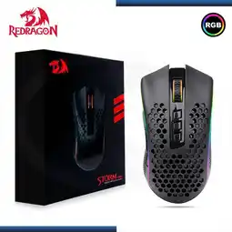 Falabella Mouse STORM PRO M808-KS RGB Negro Inalámbrico con Sensor Preciso Diseño Ultraligero oferta