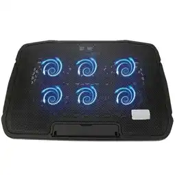 Falabella Base Refrigerante Gamer Azul 6 RGB Cooler USB 17 Pulgadas oferta