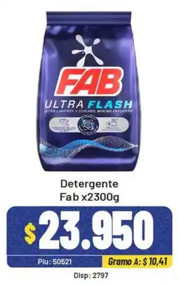 Surtifamiliar Fab detergente ultra flash oferta