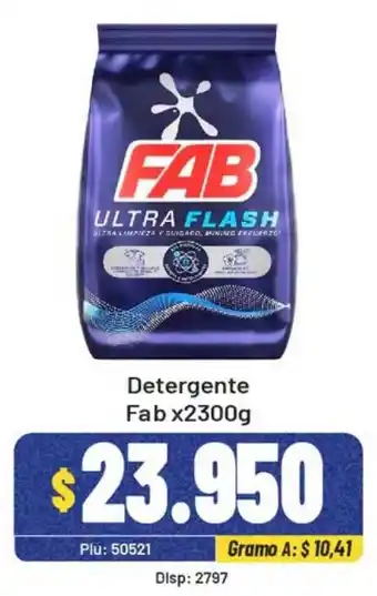 Fab detergente ultra flash