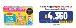 Surtifamiliar Maggi caldo de gallina desmenuzado oferta