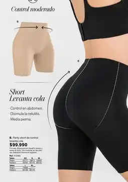 Leonisa Control - short levanta cola oferta