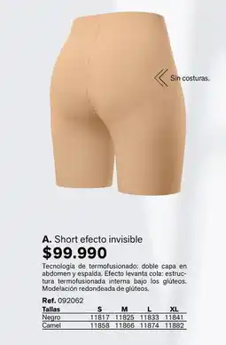 Leonisa Camel - short efecto invisible oferta