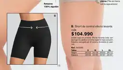 Leonisa Control - short de control efecto levanta cola oferta