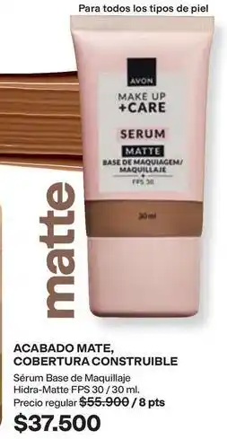 Avon Avon - sérum base de maquillaje hidra-matte fps 30 oferta