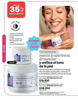 Avon Avon - crema facial tono uniforme 6 en 1 oferta