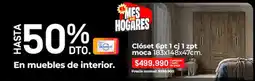 Easy Pago - clóset 6pt 1 cj 1 zpt moca 183x148x47cm oferta