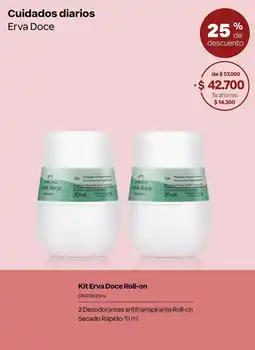 Natura Natura - kit roll-on oferta