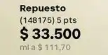 Natura Repuesto (148175) 5 pts oferta