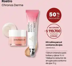 Natura Natura - kit rutina para el contorno de ojos oferta