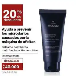 Natura Natura - bálsamo post barba multifuncional homem 75 ml (151022) oferta