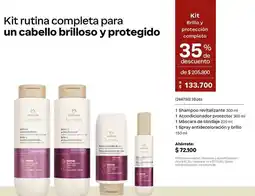 Natura Natura - kit rutina completa para un cabello brilloso y protegido oferta