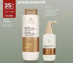 Natura Especial - antioxidante regenerador capilar oferta